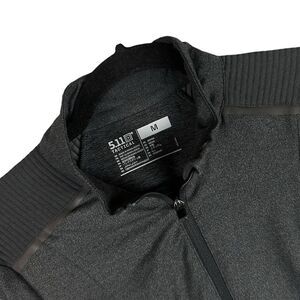 5.11 Tactical Tessa Jacket Women's SZ Med Full Zip Black Pockets Thumb Holes EUC